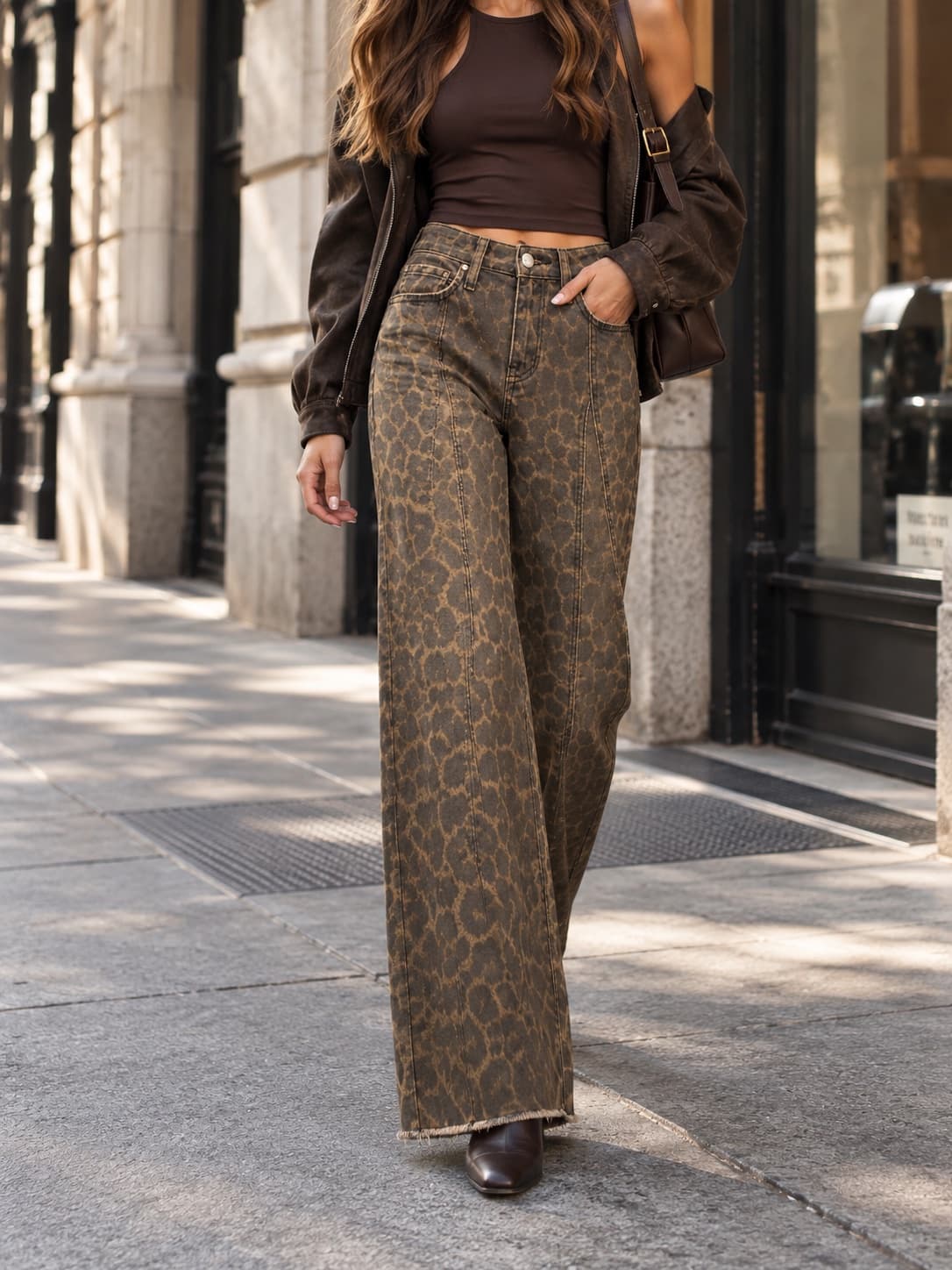 High rise wide leg — Foto 1 de 2
