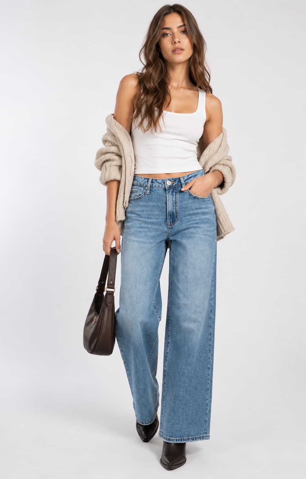 Jean Vintage Loose — vista frontal